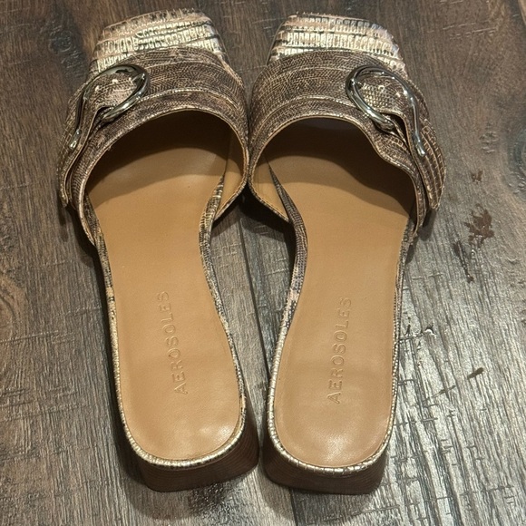 Aerosoles Evvie Low Block Heel Sandals - Picture 4 of 5